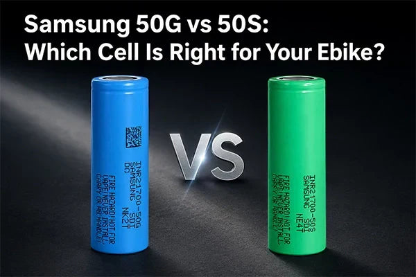 Samsung 50G vs Samsung 50S: Which Cell Is Best for Ebikes?