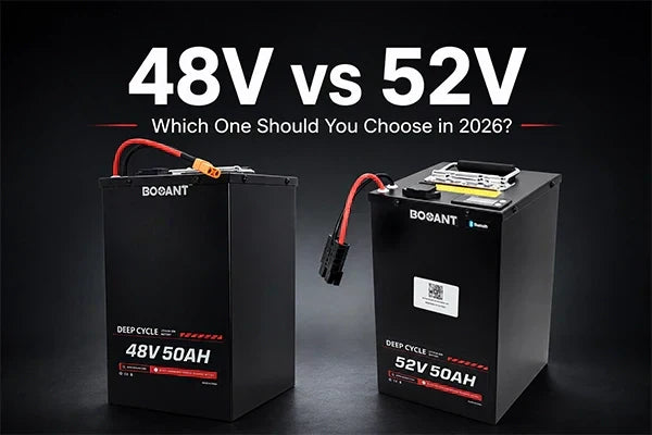 48V vs 52V Ebike Battery: Which One Should You Choose?