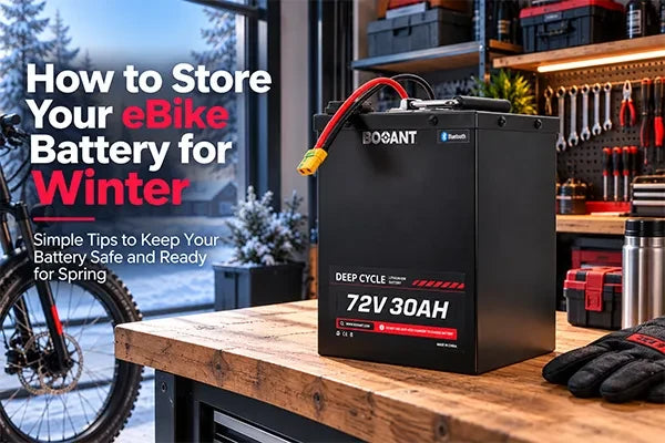 How to Store Your eBike Battery for Winter