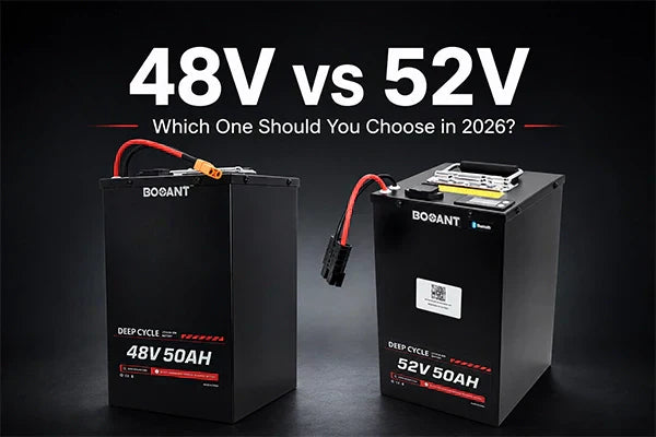48V vs 52V Ebike Battery: Which One Should You Choose?