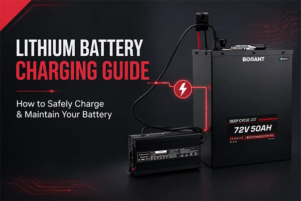 How to Safely Charge a Lithium Battery: Complete BOOANT Guide