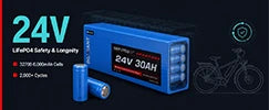 24V LiFePO4 Battery Packs