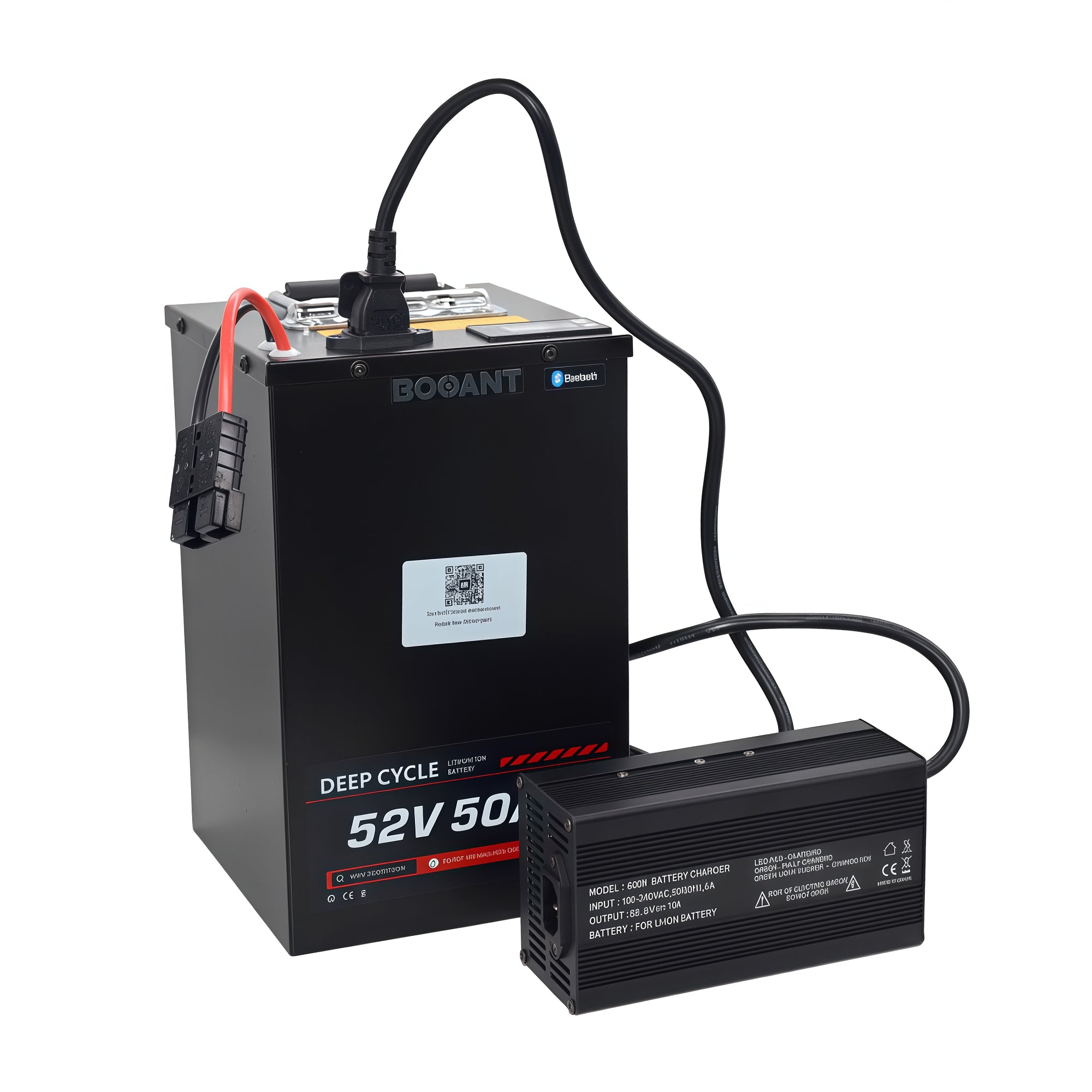 Samsung 50G Powered 52V 50Ah E-Bike Battery with Smart Bluetooth BMS