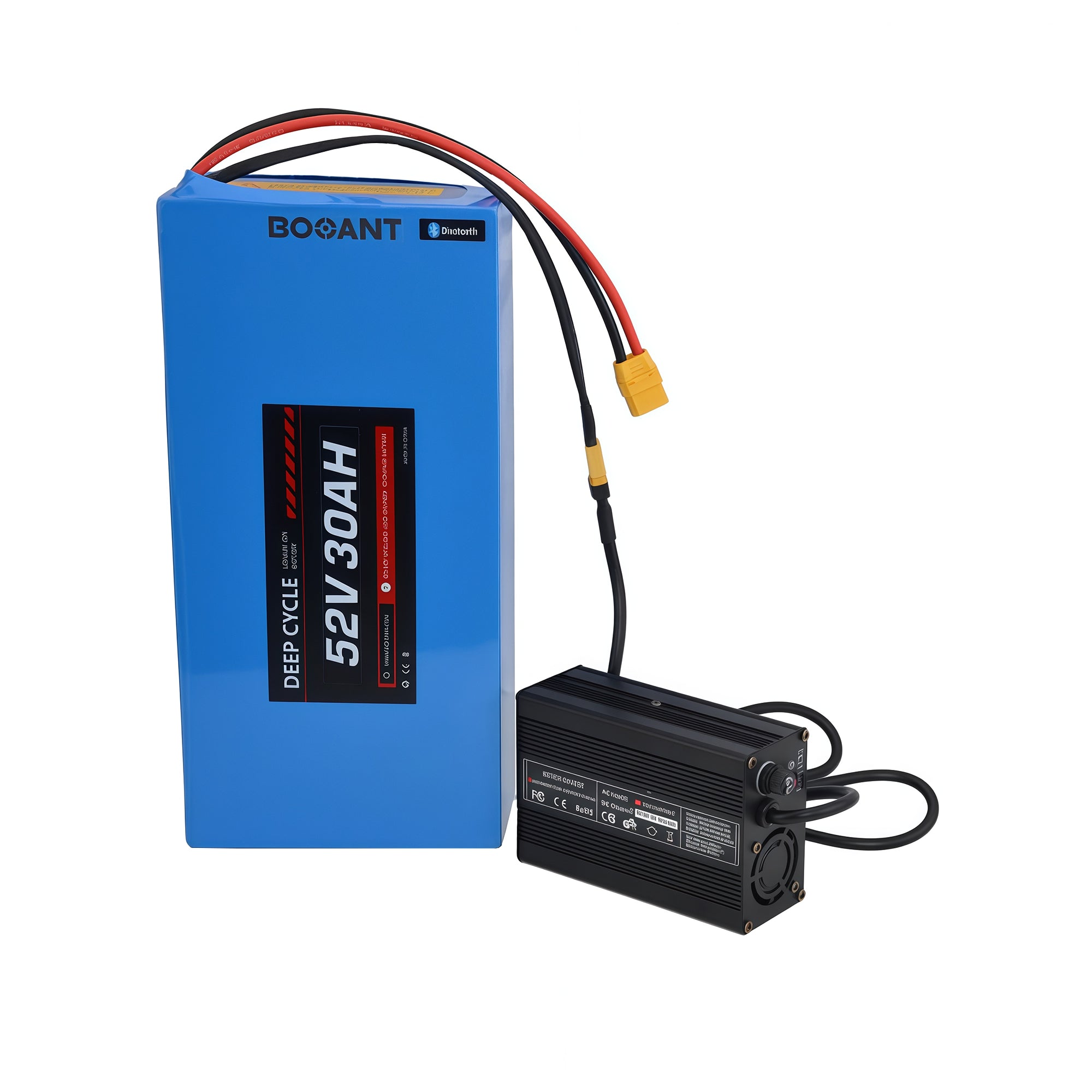 52V 30Ah Battery - Samsung 50G Cells with Bluetooth BMS | 1560Wh for E-Bikes, Scooters & Golf Carts