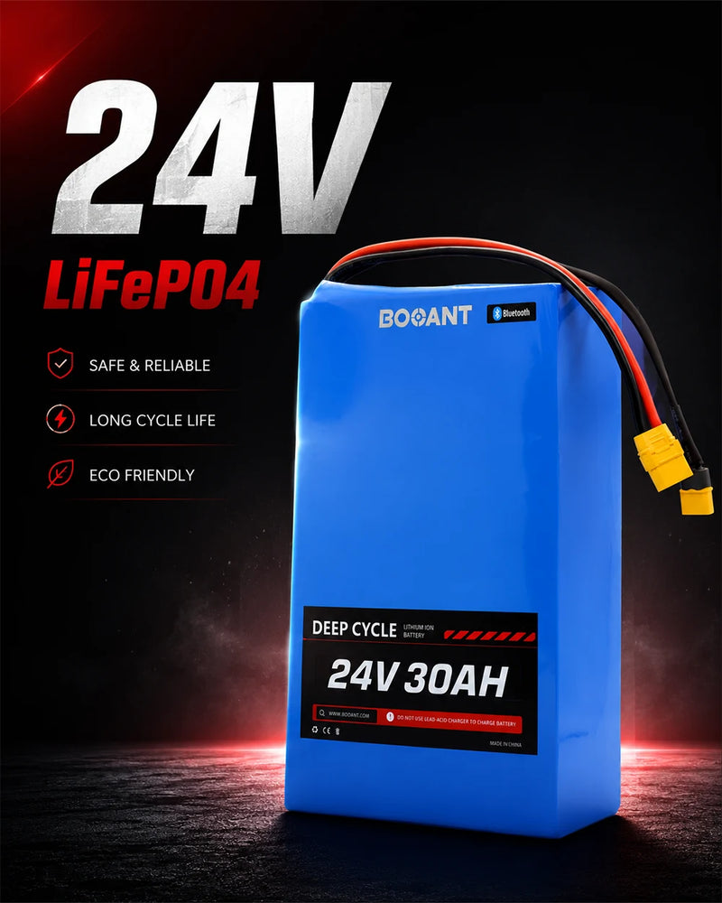 24V LiFePO4 Battery Packs