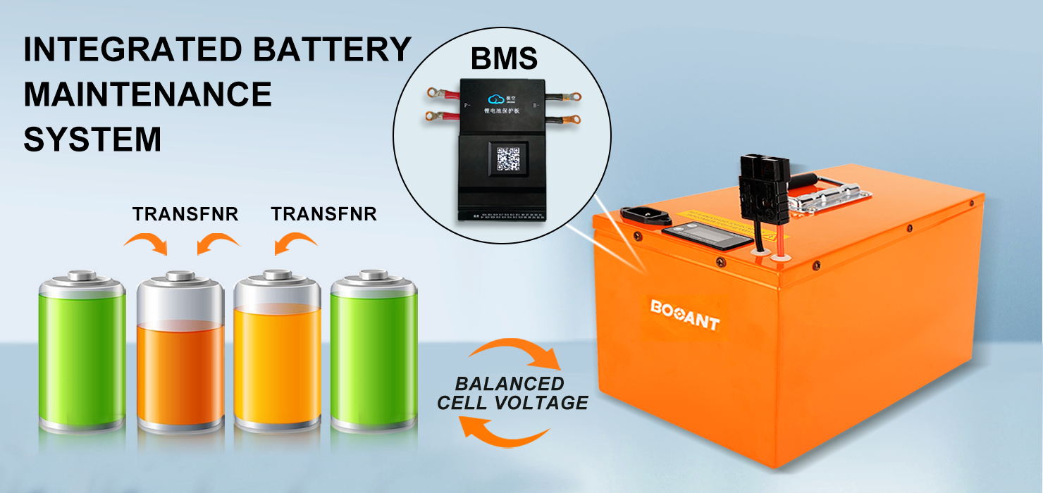 Integrated Battery Maintenance System: Bluetooth Connectivity Interface, Active Voltage Management