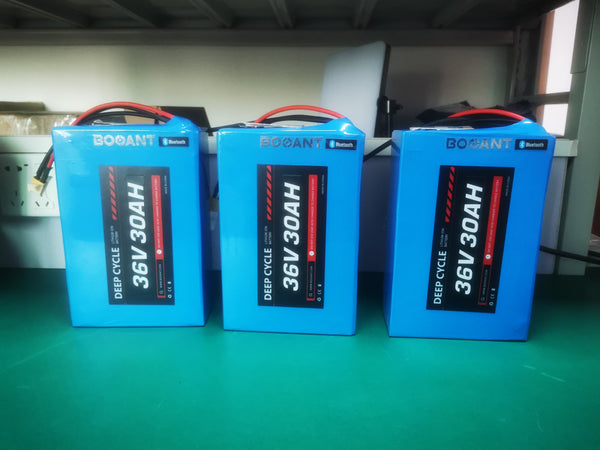 36V 30AH SAMSUNG 50G Lithium Battery(PVC)