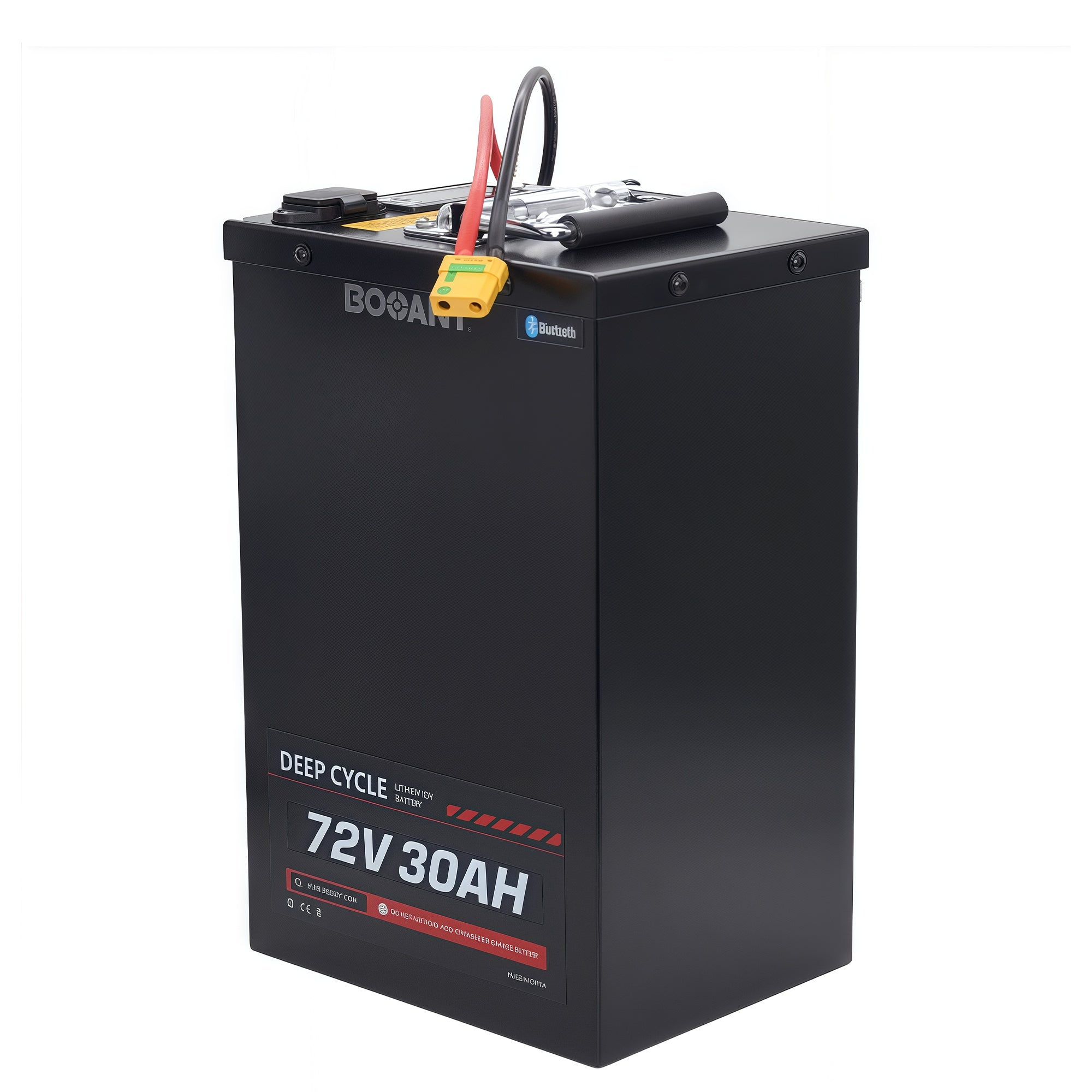 Batería de iones de litio BOOANT de 72 V y 30 Ah con Bluetooth y BMS | Celdas SAMSUNG
