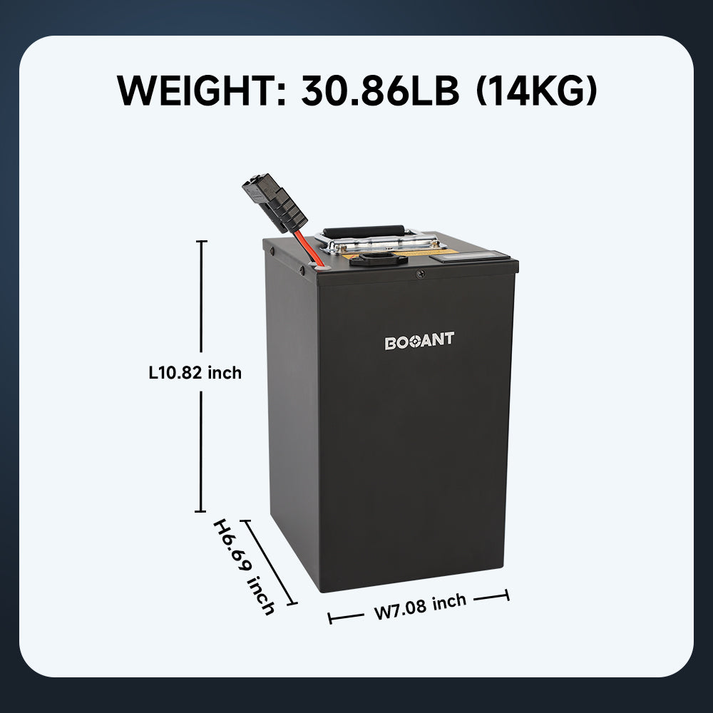 BOOANT 48V 50Ah Lithium Battery ebike battery