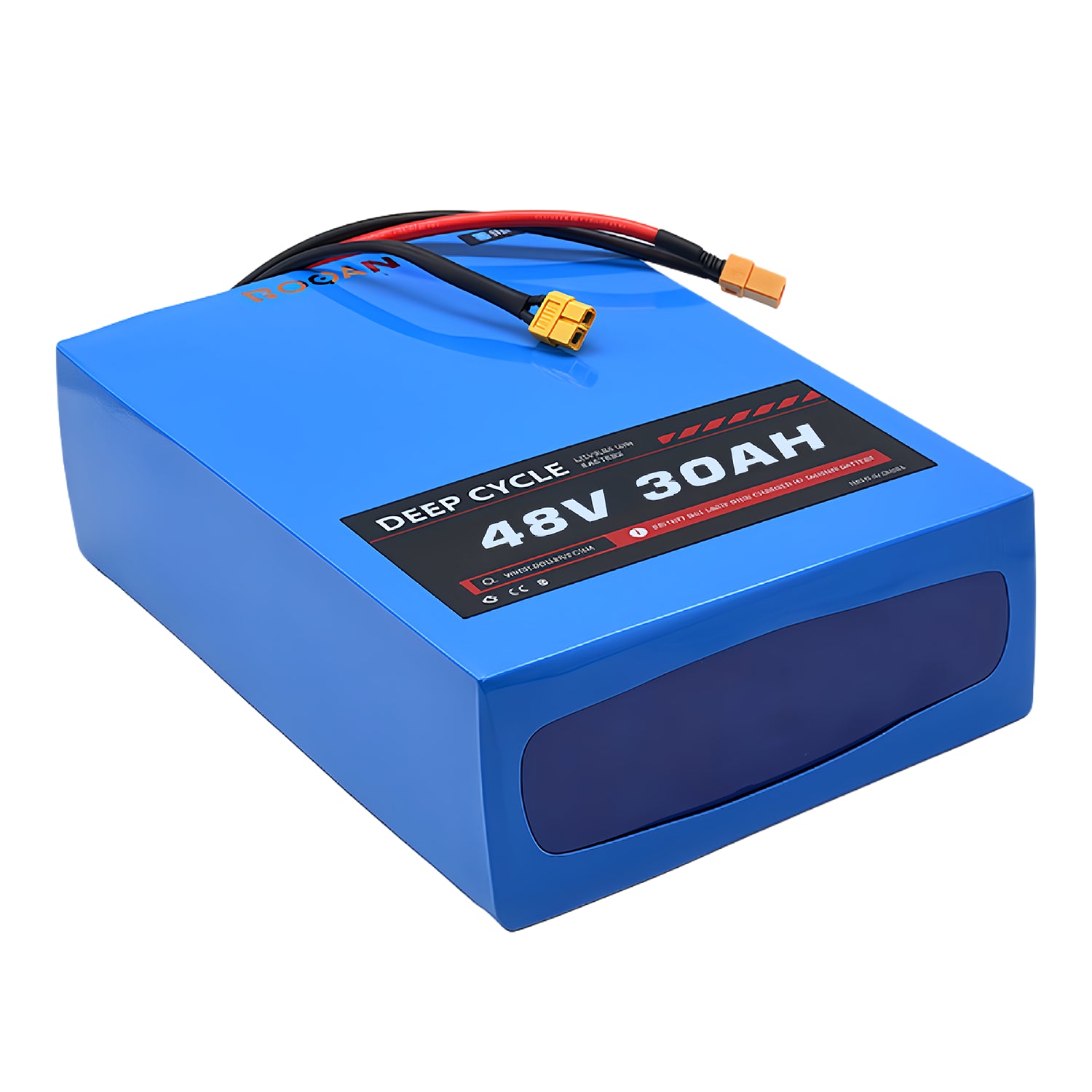 48V 30Ah E-Bike Battery with Samsung 50G Cells & Bluetooth BMS - 1440Wh Long-Range Power