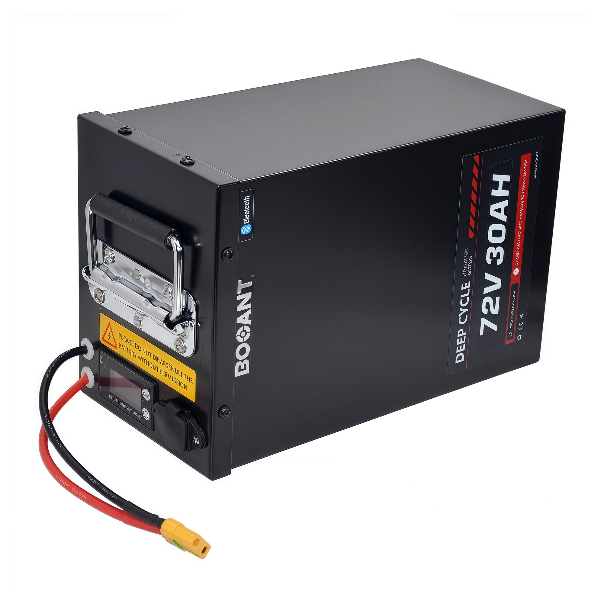 Batería de iones de litio BOOANT de 72 V y 30 Ah con Bluetooth y BMS | Celdas SAMSUNG